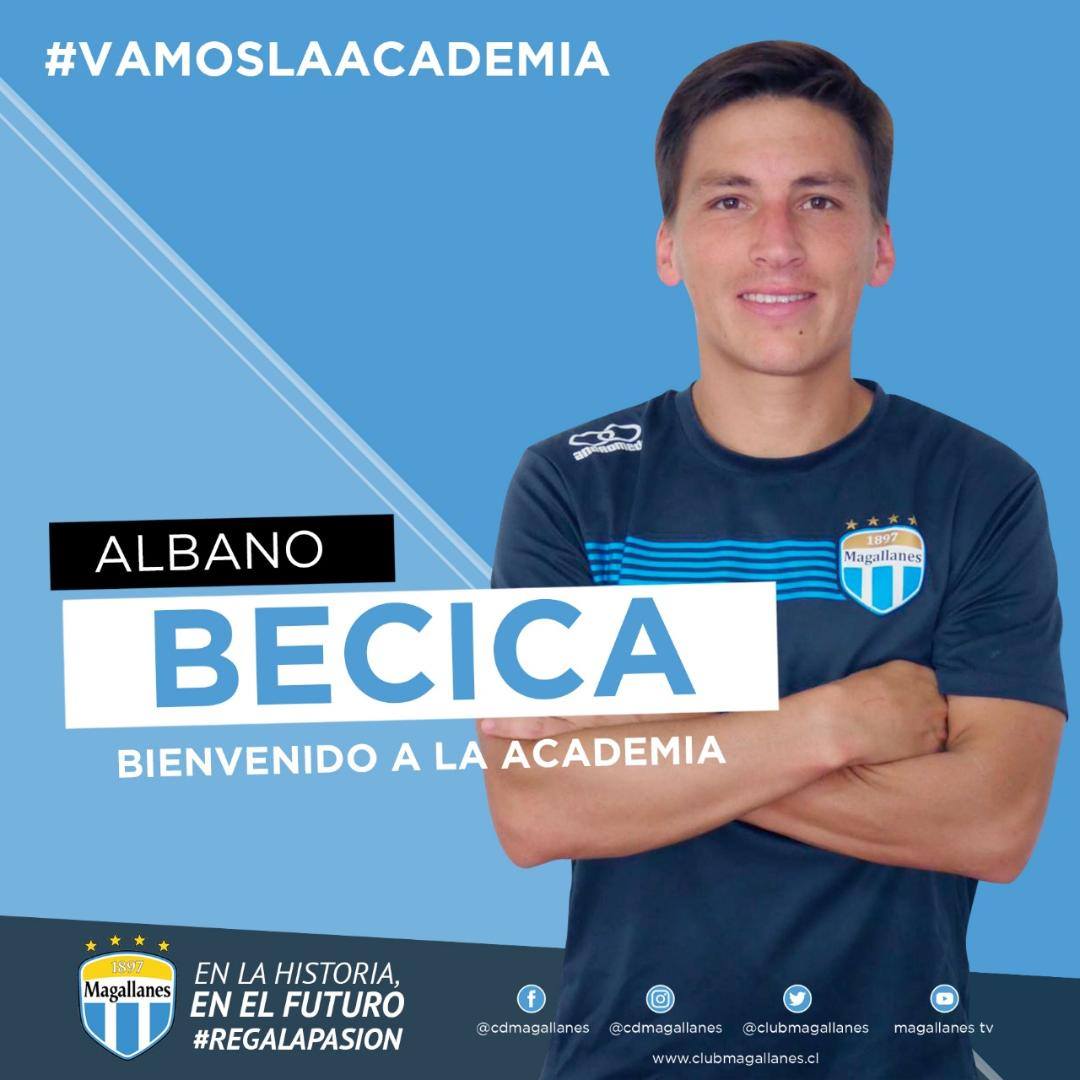 Albano Becica ,el nuevo jugador de Magallanes.