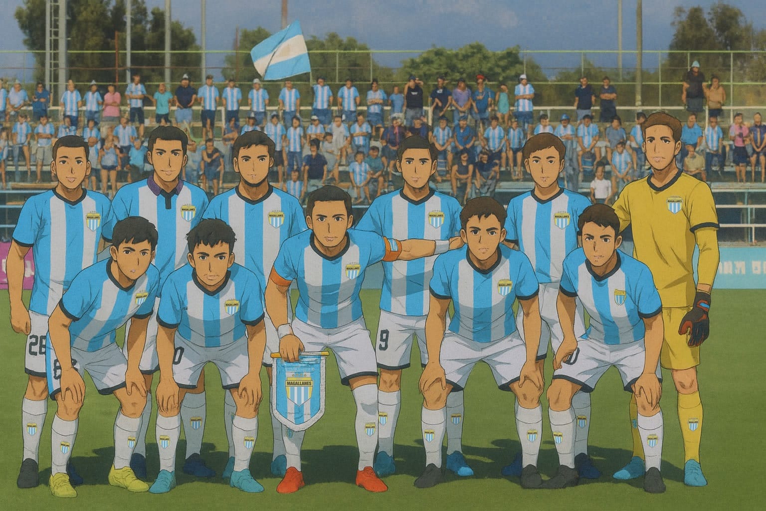 Magallanes goleó a Santa Cruz y respira en la lucha por la permanencia en la Primera B